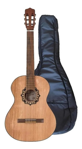 Guitarra Criolla Fonseca 25 Con Funda Acolchada Natural