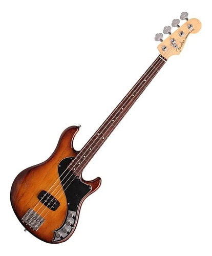 Bajo Electrico Fender American Deluxe Dimension Bass Iv Acabado Del Cuerpo Laqueado Cantidad De Cuerdas 4 Color Marrón Orientación De La Mano Diestro