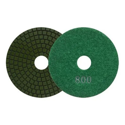 Pad Diamante Pulido Austromex Grano 800 Verde 100mm Mármol Granito | Envío gratis