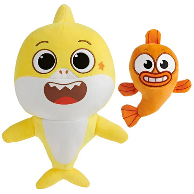 Peluche Baby Shark Pinkfong con Movimiento y Música 30 cm Hipoalergénico | MercadoLibre
