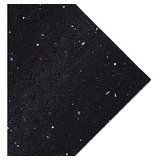 Cubierta De Cuarzo Negro Galaxy 1m X 60cm- Excelente Calidad