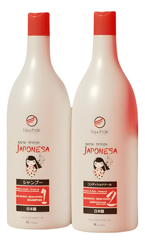 Escova Progressiva Japonesa Lows Hair 2x1000ml