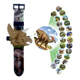 Relógio Infantil Dinossauro C/ Projetor De 24 Imagens - Bee