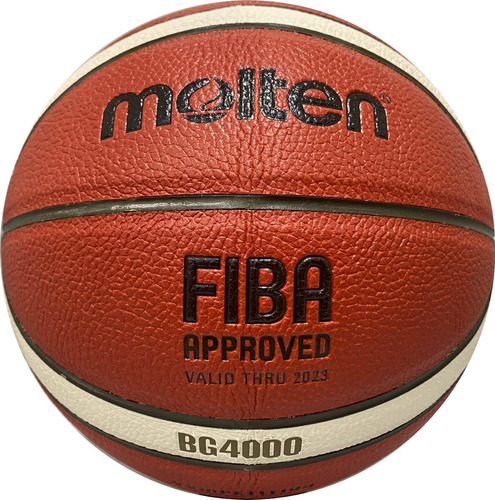 Balón De Baloncesto Molten B6 G4000 Profesional Cuero #6