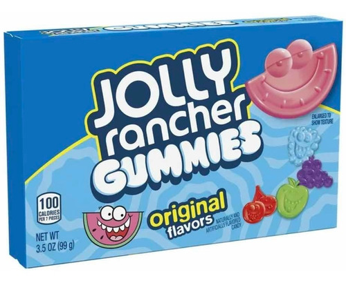 Jolly Rancher Gummies Original Theater Box Dulces Americanos