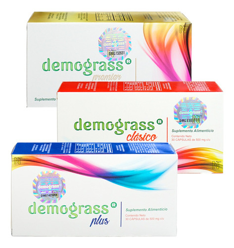 Demograss Tratamiento Completo (3 Cajas) Original