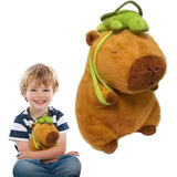 Peluche Capibara Muñeco Juguete Capybara Mochila Regalo Niño