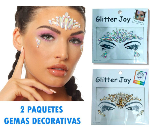 Gemas Piedras Maquillaje Mujer