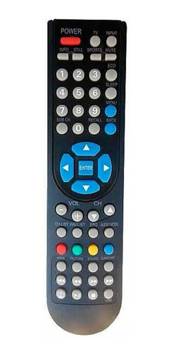Control Remoto Tv Led Lcd Smart Noblex Jvc Sansei Zuk 435 