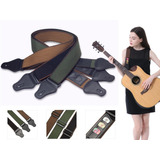 Strap Guitarra Bajo Ajustable Con Porta Plumillas Correa