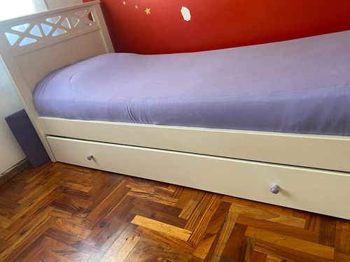 Cama Laqueada Para Niño/a Con Cama Carro - Zona Saavedra