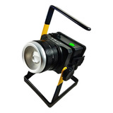 Lanterna Holofote Refletor Tático Com Ajuste De Zoom E Foco.