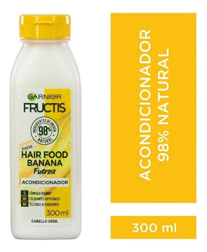 Acondicionador Hair Food Banana Fructis Garnier 300 Ml