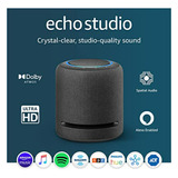 Echo Studio | El Mejor Altavoz Inteligente Con Dolby Atmos, 