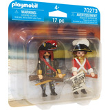 Playmobil 70273 Pirata Y Soldado Dúo De Capa Roja Original