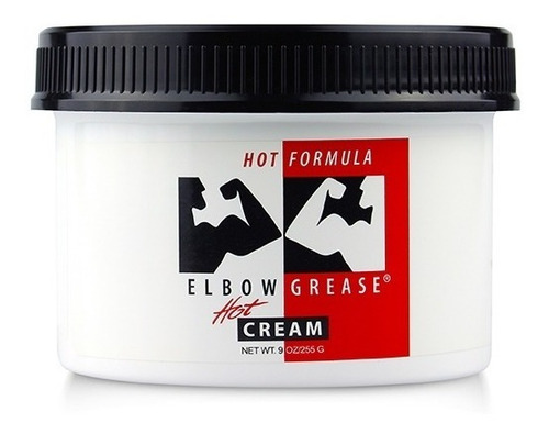 Lubricante Elbow Grease Cream Hot Formula 9oz Fisting Cálido