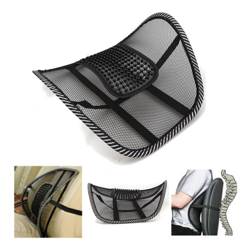 Soporte Lumbar Para Silla Oficina Autos Jeep Toyota Bmw Audi Foto 4