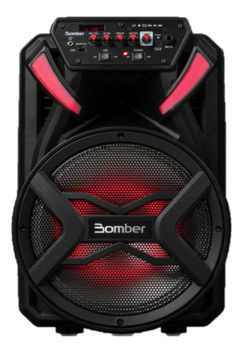 Parlante Bomber Papao 510 Bluetooth 12 500w Con Microfono 