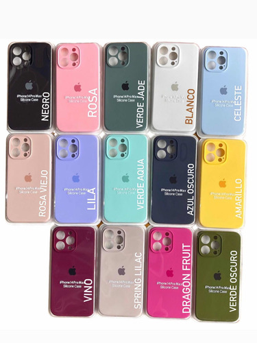 Funda De Silicona Para iPhone 14, 14 Pro, 14 Pro Max