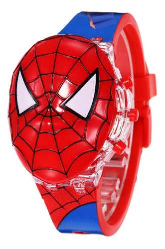 Reloj Infantil Personajes Disney Marvel Digital Luces Sonido