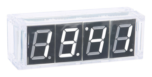 Kit De Reloj Digital Led 4 Dígitos P/dispositivo Electrónico