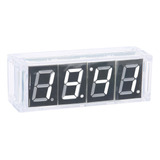 Kit De Reloj Digital Led 4 Dígitos P/dispositivo Electrónico