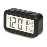 Rca Reloj Despertador Portátil Con Sensor Automático De Luz