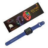Smartwatch Reloj Inteligente W&o X22 Pro Presión Spo2 Caja Azul Marino