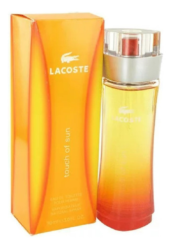 Touch Of Sun Lacoste Edt 90 Ml Para Mujer
