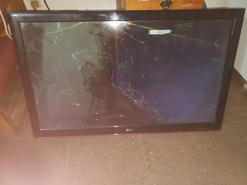  Tv Lcd LG Mod 42lm 3400 Enciende/ Pant Rota  P/ Repuestos 