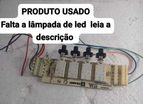 Placa De Comando Interface Coifa Depurador Brastemp Xat80