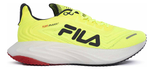 Zapatillas Fila Float Maxxi Hombre Running Amarillo