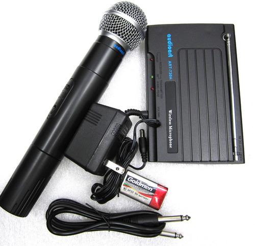 Microfono Inalambrico Karaoke Presentador Audioart Art730h 