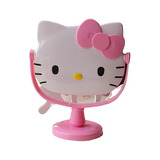 Espejo De Tocador Hello Kitty Kawaii Portatil Reversible