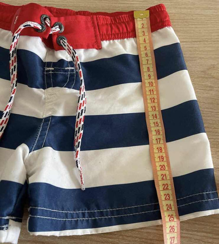 Short Malla Cheeky Traje Baño Varón Nene Niño 3/4 Marinero