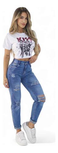 Jeans Mom Fit Snt, Calce Perfecto 