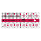 Regla De Mini Colcha  I Love My Quilt Friends  De 21/2 ...