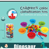 Juguete Montessori Selección De Colores Y Motricidad 