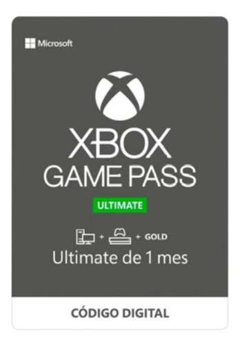 Xbox Game Pass Ultimate 1 Mes (codigo) - Cuentas Eeuu