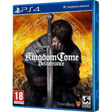 Jogo Mídia Física Kingdom Come Deliverance Original Para Ps4