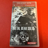 Metal Gear Solid Peace Walker Psp Original