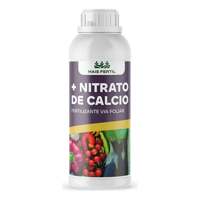 Nitrato De Calcio Adubo Soluvel Liquido Fertilizante 1 Litro