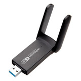 Adaptador Wifi Usb Dual Band 2.4 5g Ac 1300mbps C/ Bluetooth