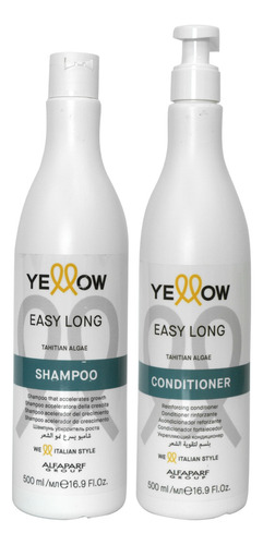 Yellow Easy Long Shampoo + Acondicionador 500 Ml