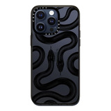 Funda Para iPhone 15 Pro Max-  Casetify (kingsnake Negro)