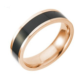 Anillo De Acero Para Mujer Y Hombre Moda Acero Regalo