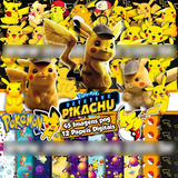 Kit Digital Pokemon Pikachu Imagenes Papeles Digitales