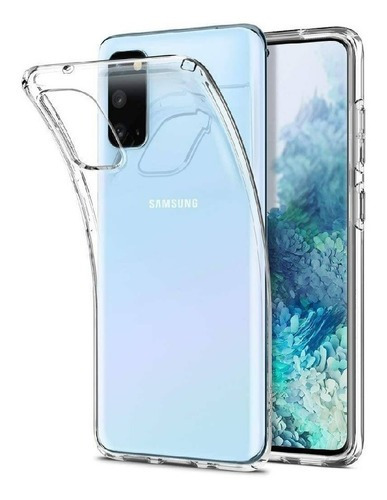 Capa Fina Compatível Galaxy S20 Fe - Tpu Silicone Cor Transparente Liso