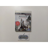 Playstation 3 - Assissin S Creed 3 100%original.