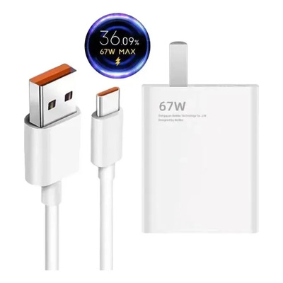 Taitylaku 67W Cargador Para Xiaomi, Cargador Super Rápida Turbo Tipo-c 17\u002F15\u002F14\u002F13\u002F12\u002F14T\u002F13T\u002F12T\u002F12S Pro Lite Redmi Note K50\u002FK60\u002F11S\u002F11\u002F12 Pro Plus Poco X6\u002FF5\u002FX5\u002FF4\u002FX4 67W 45W 33W 20W | Meses sin interés